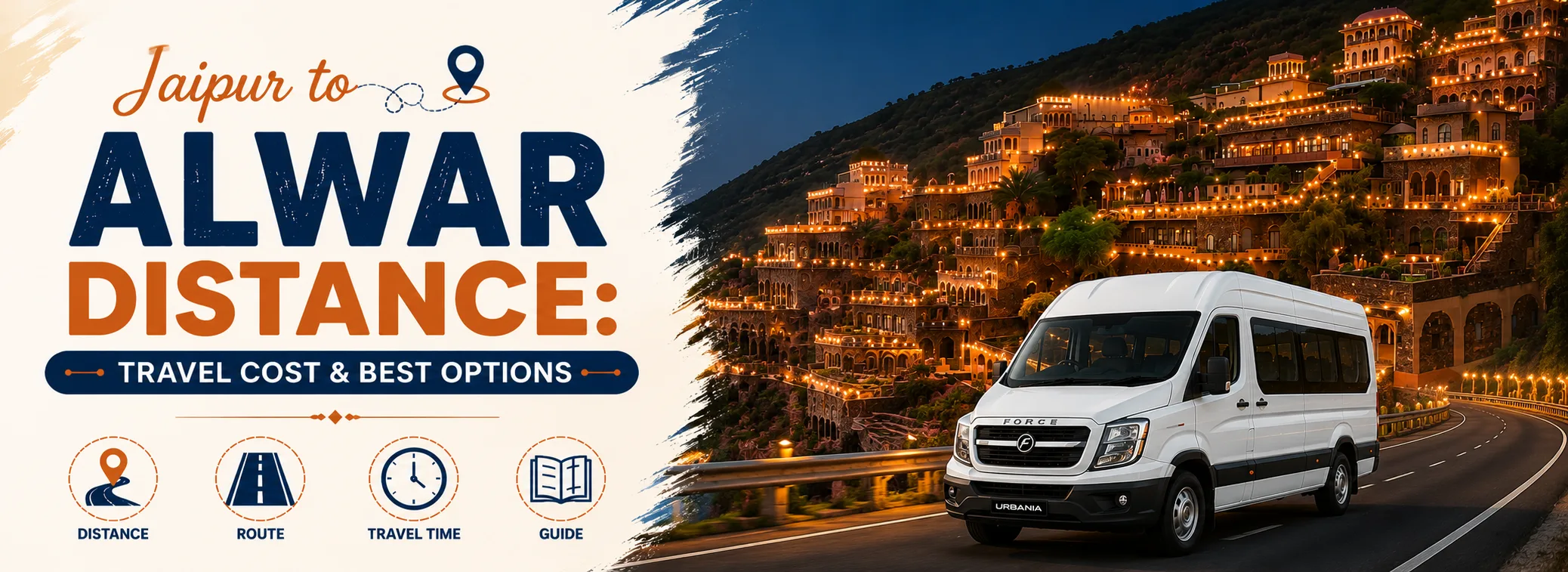 Jaipur to Alwar Distance