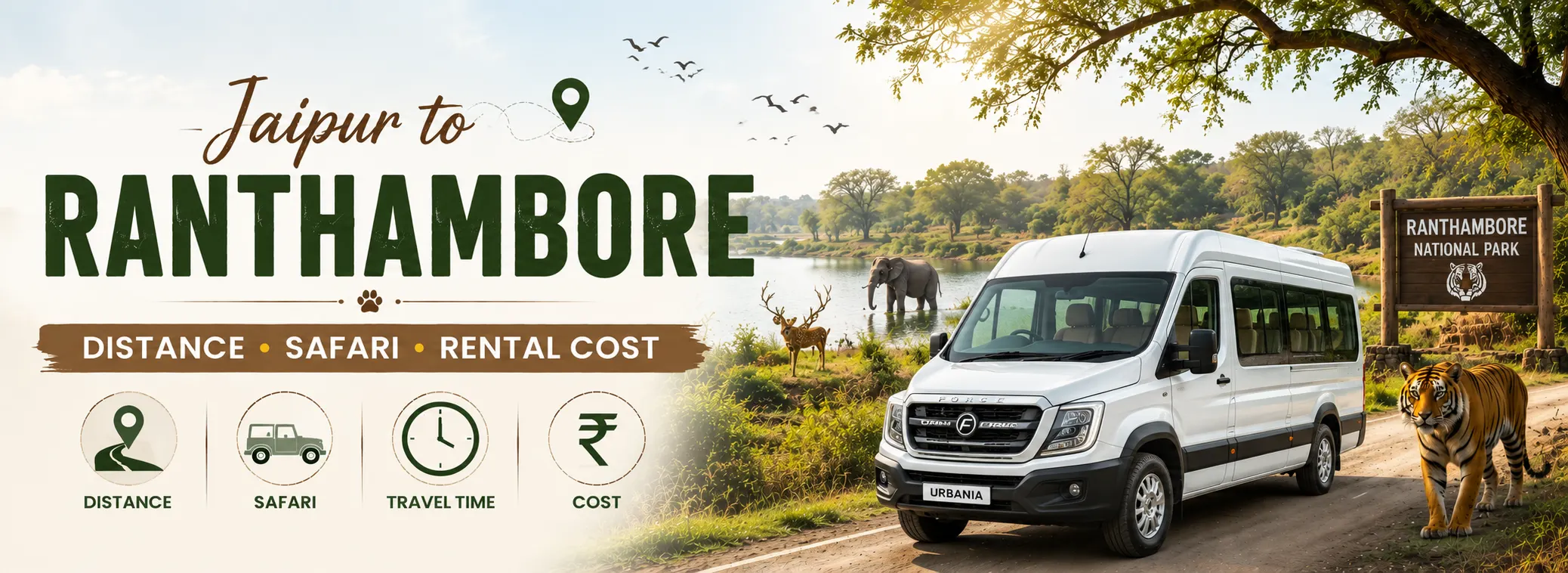 Jaipur to Ranthambore Distance