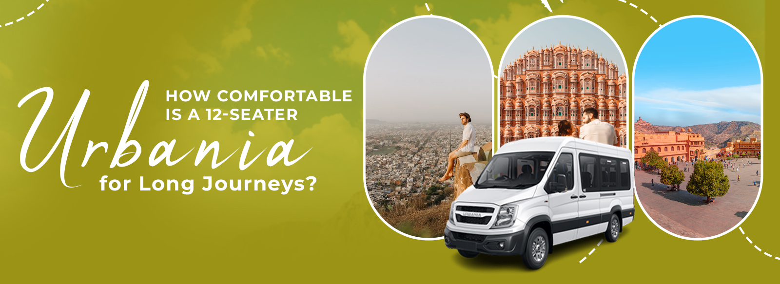 How Comfortable Is a 12-Seater URBANIA Rental for Long Journeys